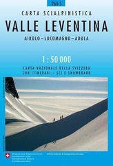 Swisstopo 1 : 50 000 Valle Leventina Ski