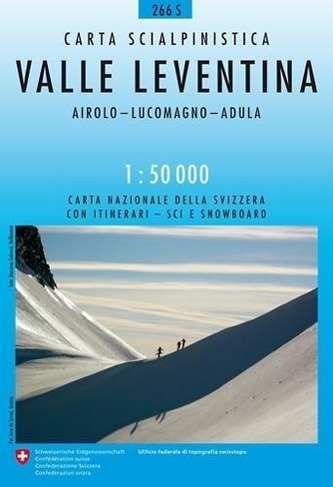 Swisstopo 1 : 50 000 Valle Leventina Ski Swisstopo 1 : 50 000 Valle Leventina Ski