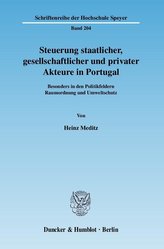 Steuerung staatlicher, gesellschaftlicher und privater Akteure in Portugal