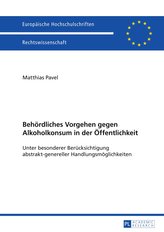 Behördliches Vorgehen gegen Alkoholkonsum in der Öffentlichkeit