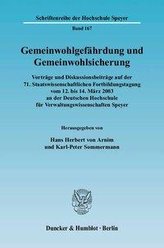 Gemeinwohlgefährdung und Gemeinwohlsicherung