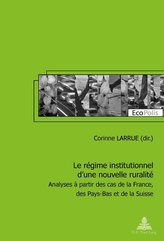 Le régime institutionnel d'une nouvelle ruralité