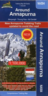 Trekking Map Annapurna 1:100 000