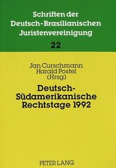 Deutsch-Südamerikanische Rechtstage 1992