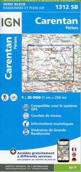 Carantan-Périers 1:25 000