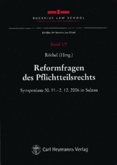  REFORMFRAGEN DES PFLICHTTEILSRECHTS