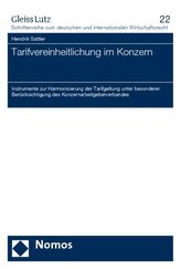 Tarifvereinheitlichung im Konzern