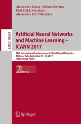 Artificial Neural Networks and Machine Learning -- ICANN 2017