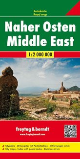 Naher Osten, Autokarte 1:2 Mio.