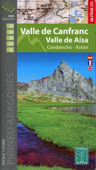 Valles Canfranc 1:25000 Valles Canfranc 1:25000