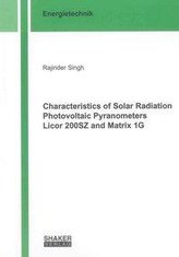 Characteristics of Solar Radiation Photovoltaic Pyranometers Licor 200SZ and Matrix 1G