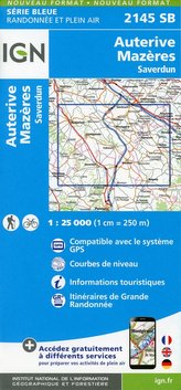 Auterive Mazères-Saverdun 1:25 000