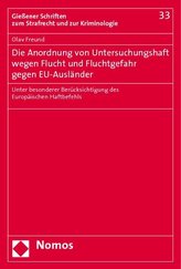Die Anordnung von Untersuchungshaft wegen Flucht und Fluchtgefahr gegen EU-Ausländer