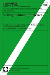 Vertragsabschluss im Internet