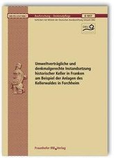 Umweltverträgliche und denkmalgerechte Instandsetzung historischer Keller in Franken am Beispiel der Anlagen des Kellerwaldes in