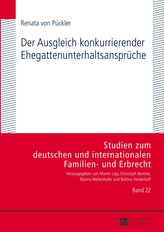 Der Ausgleich konkurrierender Ehegattenunterhaltsansprüche