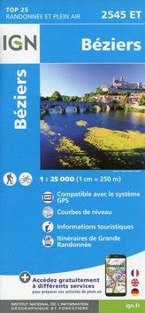 Beziers 1:25 000