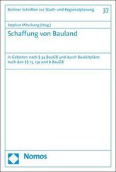 Schaffung von Bauland
