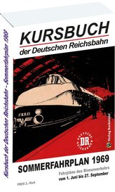 Kursbuch der Deutschen Reichsbahn - Sommerfahrplan 1969