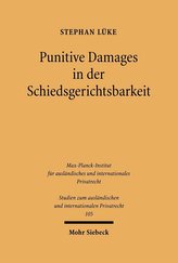 Punitive Damages in der Schiedsgerichtsbarkeit
