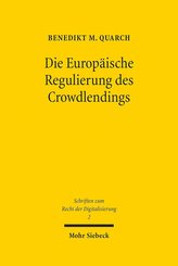 Die Europäische Regulierung des Crowdlendings