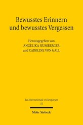 Bewusstes Erinnern und bewusstes Vergessen