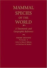 Mammal Species of the World. 2 Bde