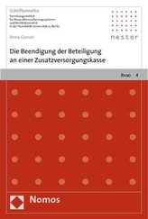 Die Beendigung der Beteiligung an einer Zusatzversorgungskasse