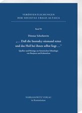 ... Daß die Inorodcy niemand rettet und das Heil bei ihnen selbst liegt ...