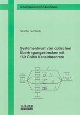 Systementwurf von optischen Übertragungsstrecken mit 160 Gbit/s Kanaldatenrate
