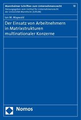 Der Einsatz von Arbeitnehmern in Matrixstrukturen multinationaler Konzerne