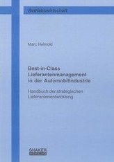 Best-in-Class Lieferantenmanagement in der Automobilindustrie