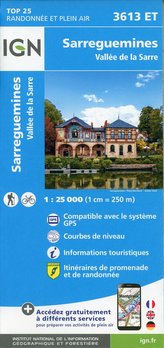 Sarreguemines-Vallée de la Sarre 1:25 000