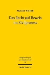 Das Recht auf Beweis im Zivilprozess