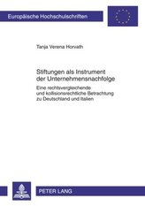Stiftungen als Instrument der Unternehmensnachfolge