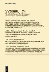 Öffnung der öffentlich-rechtlichen Methode durch Internationalität und Interdisziplinarität. Dritte Gewalt im Wandel. Gestaltung