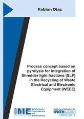 Process concept based on pyrolysis for integration of Shredder light fractions (SLF) in the Recycling of Waste Electrical and El