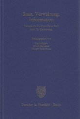 Staat, Verwaltung, Information