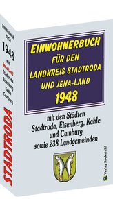 Einwohnerbuch für den Landkreis STADTRODA und JENA-LAND 1948 mit einer Karte