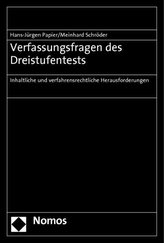 Verfassungsfragen des Dreistufentests