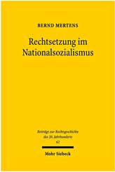 Rechtsetzung im Nationalsozialismus