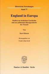 England in Europa. (Bd. 77)