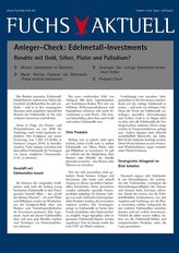 Anleger-Check Edelmetall-Investments