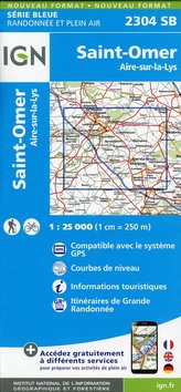 St-Omer.Aire-sur-la-Lys 1:25 000