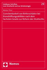 Zurechenbarkeit von Retterschäden bei Brandstiftungsdelikten nach dem Sechsten Gesetz zur Reform des Strafrechts