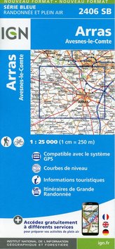 Arras.Avesnes-le-Comte 1:25 000