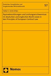 Äquivalenzstörungen und Leistungserschwernisse im deutschen und englischen Recht sowie in den Principles of European Contract La