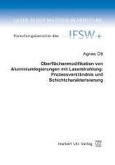 Oberflächenmodifikation von Aluminiumlegierungen mit Laserstrahlung: Prozessverständnis und Schichtcharakterisierung