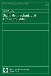 Stand der Technik und Umweltqualität