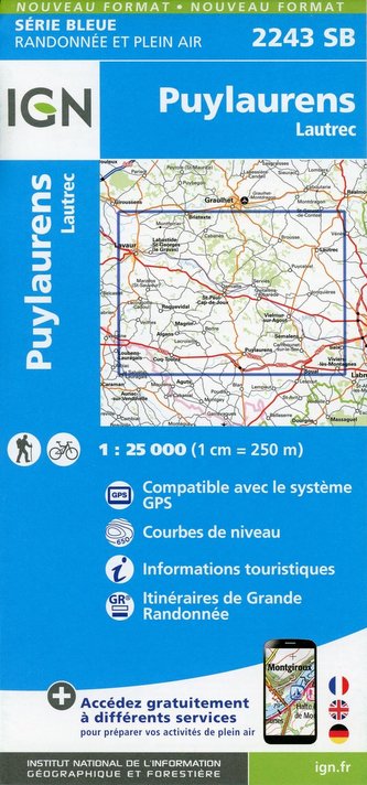 Puylaurens - Lautrec 1:25 000 Puylaurens - Lautrec 1:25 000